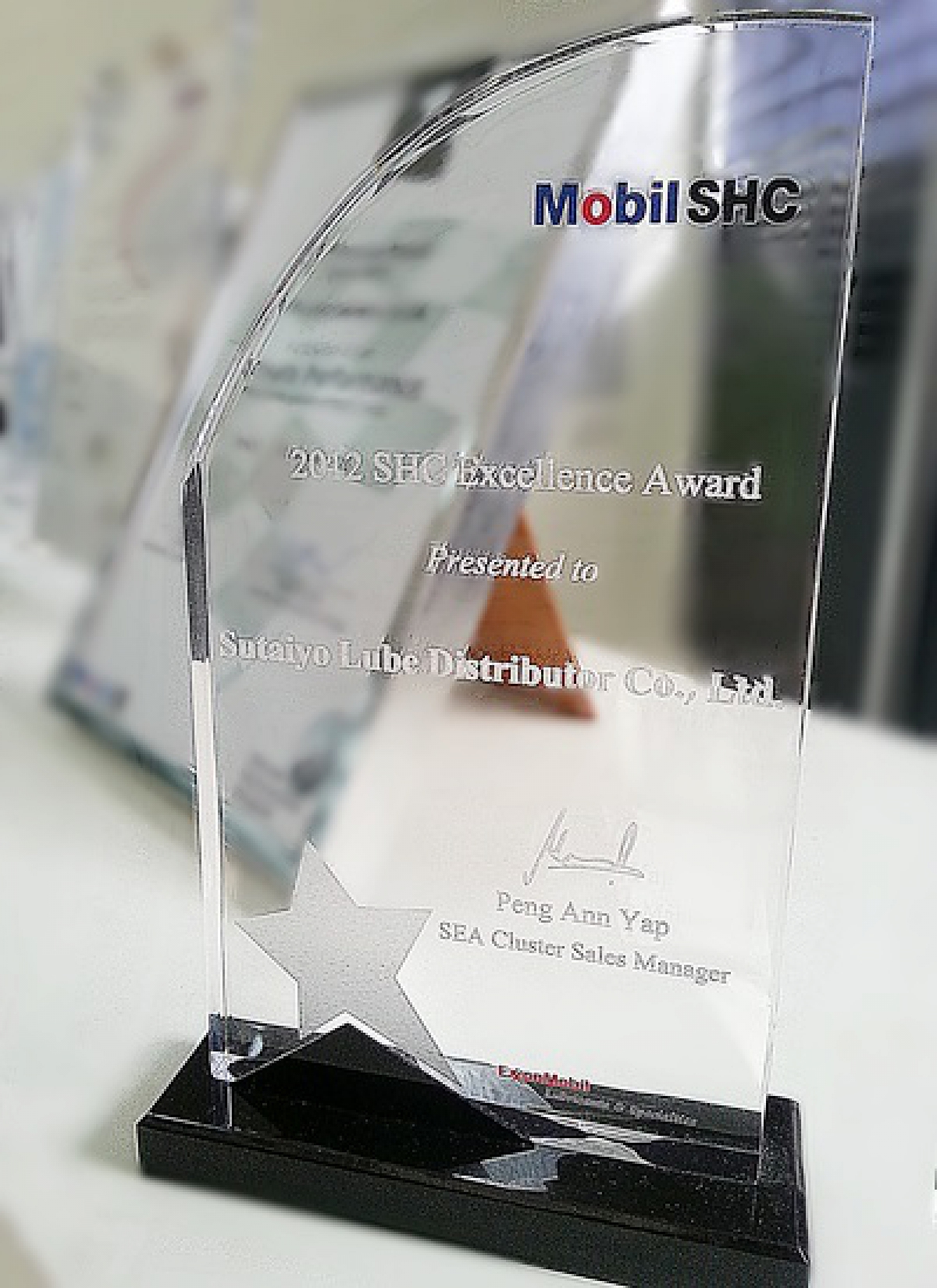 2012 SHC Excellence Award