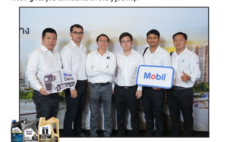 สุไทโย ร่วมงานแถลงข่าวกลยุทธ์น้ำมันหล่อลื่น Mobil