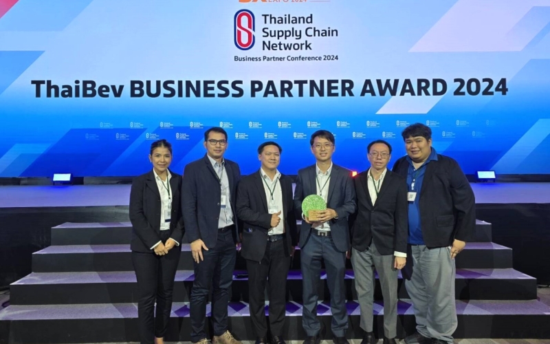 SUTAIYO ได้รับรางวัลอันทรงเกียรติ จาก Thaibev รางวัล Business Partner Silver Award