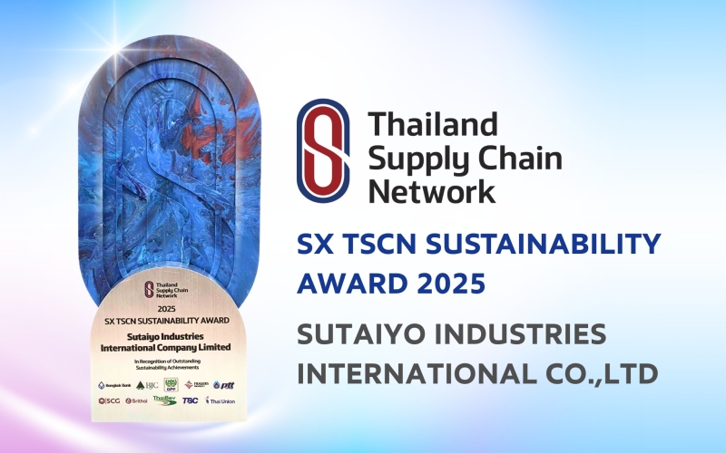 SUTAIYO Receives the SX TSCN Sustainability Award 2025