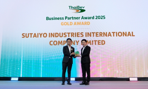 SUTAIYO Wins the ThaiBev Business Award (Gold)