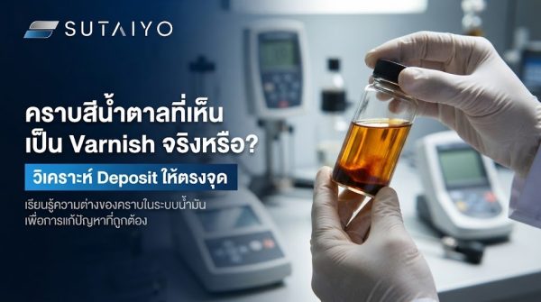 คราบสีน้ำตาลที่เห็น เป็น Varnish จริงหรือ? ถ้าวินิจฉัย Deposit ผิด วิธีแก้ก็อาจผิดทั้งหมด