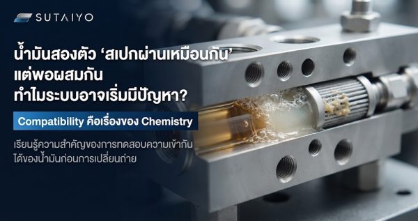 น้ำมันสองตัว “สเปกผ่านเหมือนกัน” แต่พอผสมกัน ทำไมระบบอาจเริ่มมีปัญหา?